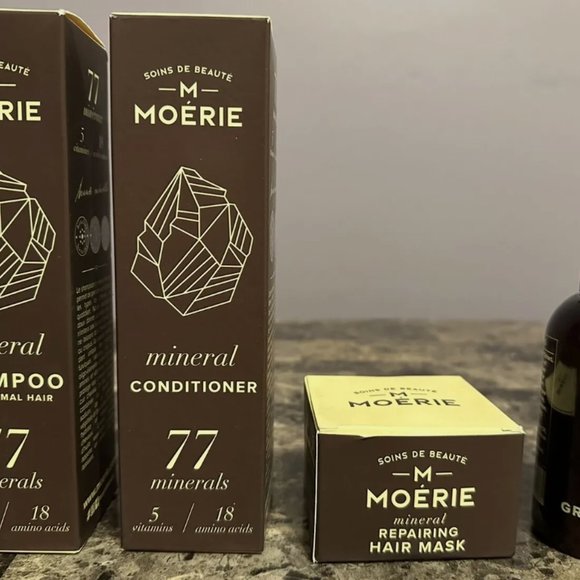 Moerie Hair Growth Set Shampoo, Conditioner, Spray, Mask (4pc) Reverse Hair Loss - Picture 2 of 10
